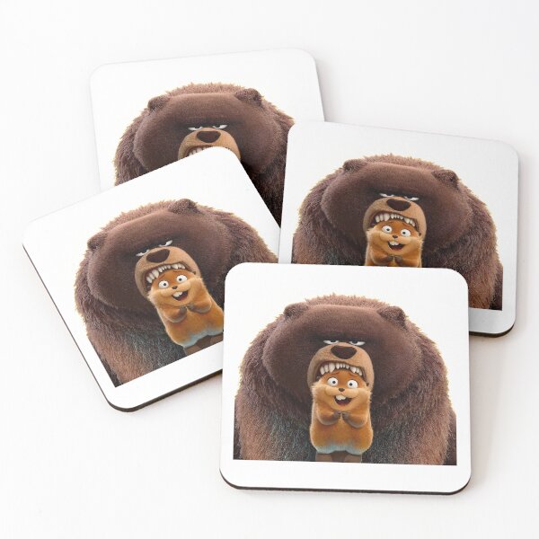 Item preview, Hoppers Movie Bear and Beaver Character designed and sold by mikrefaa.