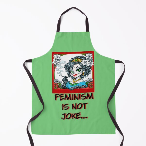 Item preview, Feminism Is Not a Joke Statement Tee designed and sold by anamariafischer.