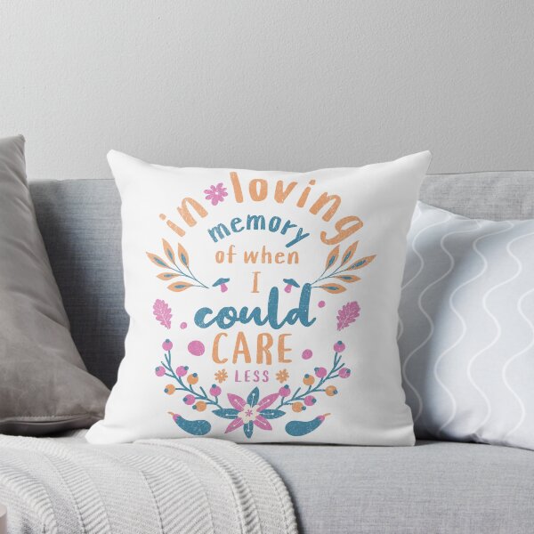 Item preview, Funny Cottagecore Shirt In Loving Memory I Could Care Less Floral Spoonie Life Burnout Humor Mental Health Sarcasm designed and sold by RealLifeMerchies.
