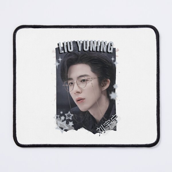 Item preview, Liu Yuning (刘宇宁) Chinese Actor Cdrama Chinese Entertainment Black and White Collage Digital Art Portrait designed and sold by AJUNICE STUDIO.