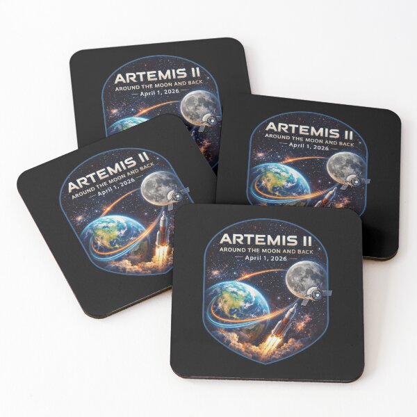 Item preview, Artemis 2 Journey Around the Moon and Back  designed and sold by MaidenIRK.
