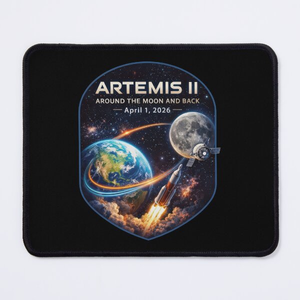 Item preview, Artemis 2 Journey Around the Moon and Back  designed and sold by MaidenIRK.