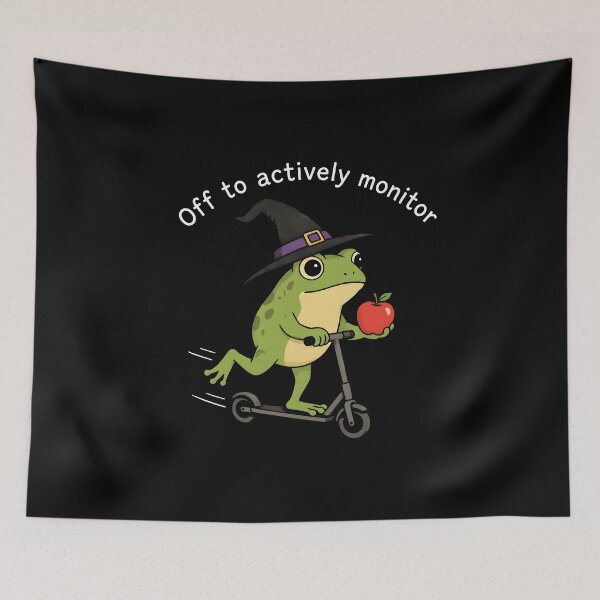 Item preview, Off to Actively Monitor designed and sold by JODYSMORGAN.