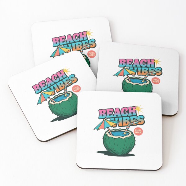 Item preview, Out of Office Forever - Funny Vacation Coconut Drink Sticker designed and sold by HBDStudio.