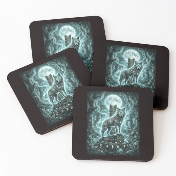 Item preview, Mystic Wolf Moon designed and sold by  ViralVisionsCreating .