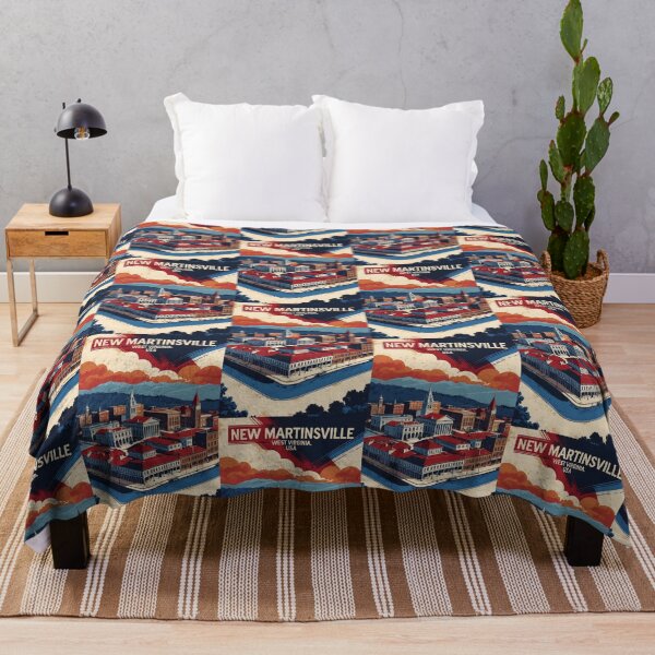 Item preview, New Martinsville West Virginia 1950s USA Vintage Travel Tourism designed and sold by TravelersGems.