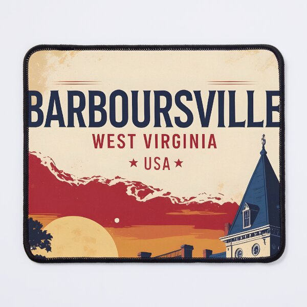 Item preview, Barboursville West Virginia 1950s USA Vintage Travel Tourism designed and sold by TravelersGems.