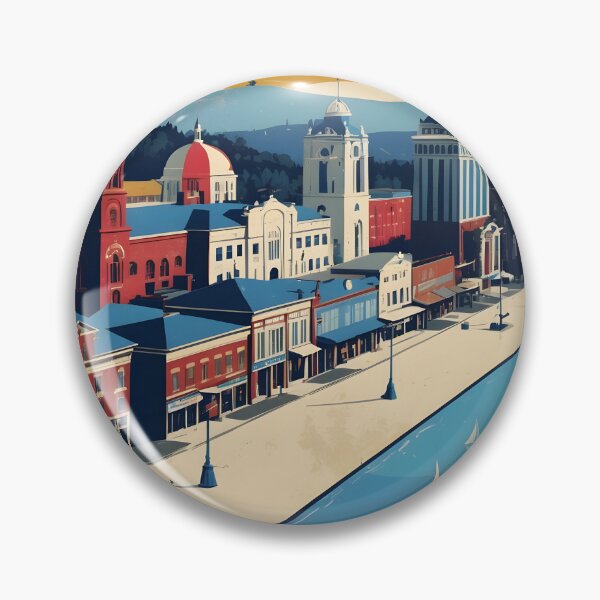 Item preview, Summersville West Virginia 1950s USA Vintage Travel Tourism designed and sold by TravelersGems.