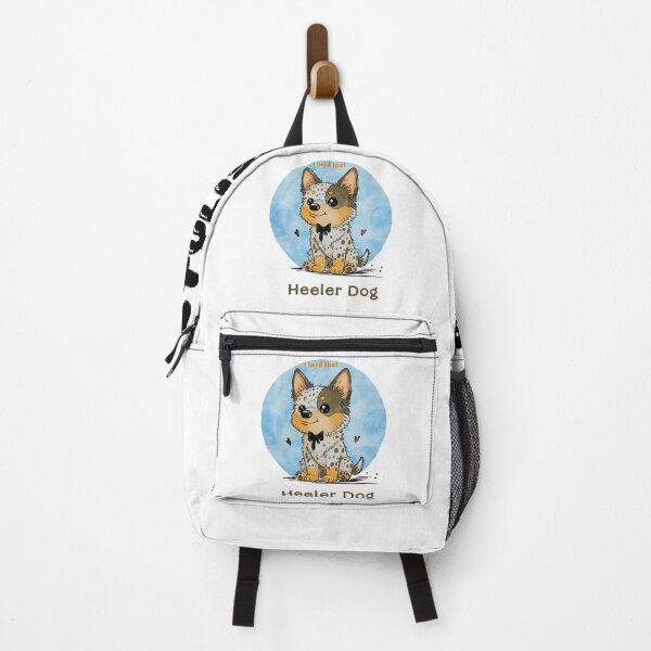 Item preview, Australian Cattle Dog Cute T-Shirt | Heeler Dog “I Herd That” Funny Pun | Blue Heeler Lover Gift | Kawaii Dog Illustration designed and sold by SimoesArtistry.