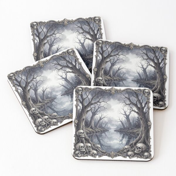 Item preview, Dead lake and skulls designed and sold by Tragedyshop.