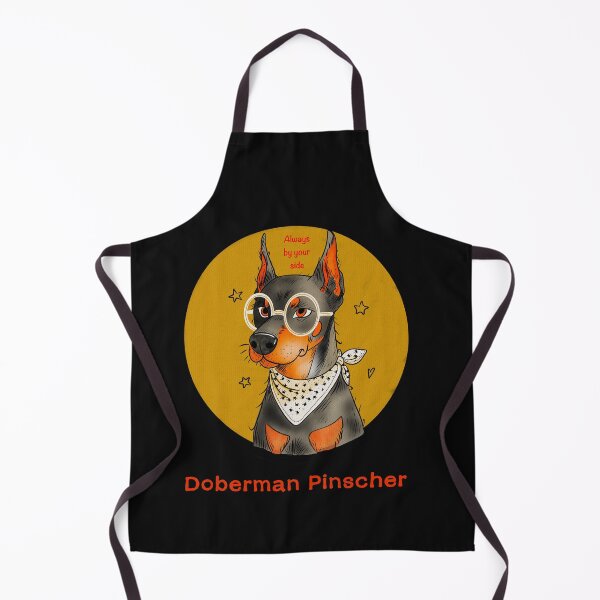 Item preview, Doberman Pinscher Cute Dog T-Shirt | Always By Your Side | Funny Loyal Dog Lover Gift | Stylish Doberman Illustration designed and sold by SimoesArtistry.