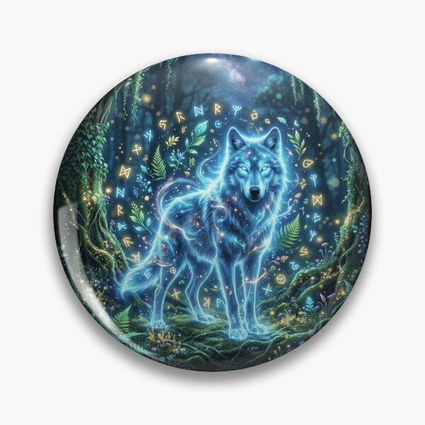 Item preview, Cyber Wolf Mystic designed and sold by  ViralVisionsCreating .