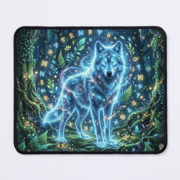 Item preview, Cyber Wolf Mystic designed and sold by ViralVisionsCreating .