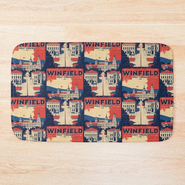 Item preview, Winfield West Virginia 1950s USA Vintage Travel Tourism designed and sold by TravelersGems.