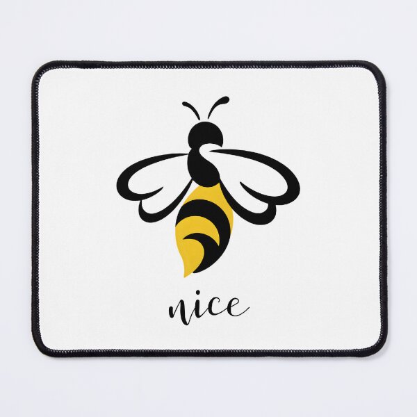 Item preview, Bee Nice – Minimalist Cute Bee Design with Positive Message designed and sold by ArcticFoxStudio.