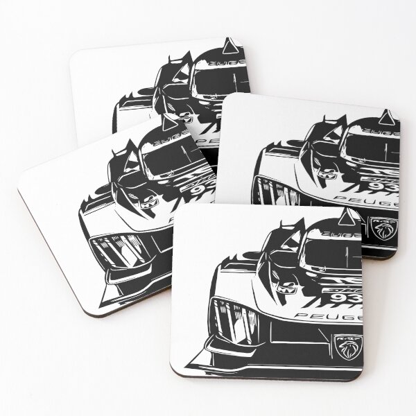 Item preview, 9X8 2022 WEC Hybrid Hypercar V6 Race Car Illustration designed and sold by ArtistikAvenue.