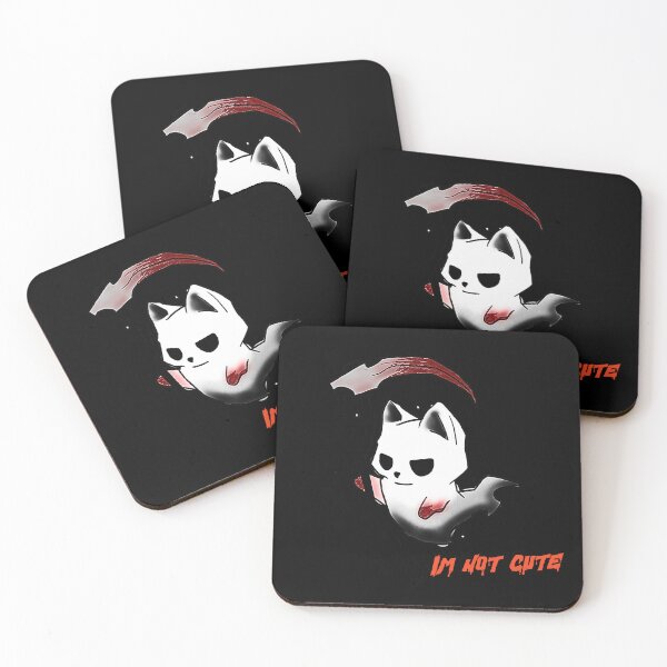 Item preview, I'm Not Cute - Scary Ghost Reaper with Scythe designed and sold by mAXiBoOM.
