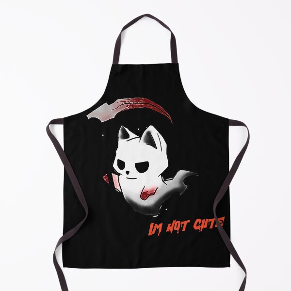 Item preview, I'm Not Cute - Scary Ghost Reaper with Scythe designed and sold by mAXiBoOM.