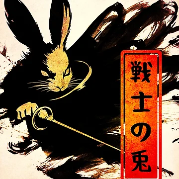 Artwork thumbnail, Swordsman Rabbit by AnmForge