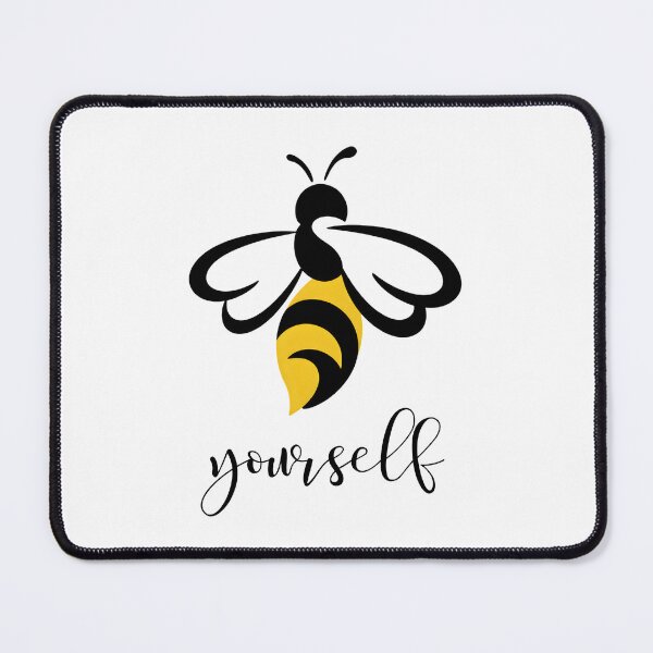 Item preview, Bee Yourself – Minimalist Cute Bee Design with Positive Message designed and sold by ArcticFoxStudio.