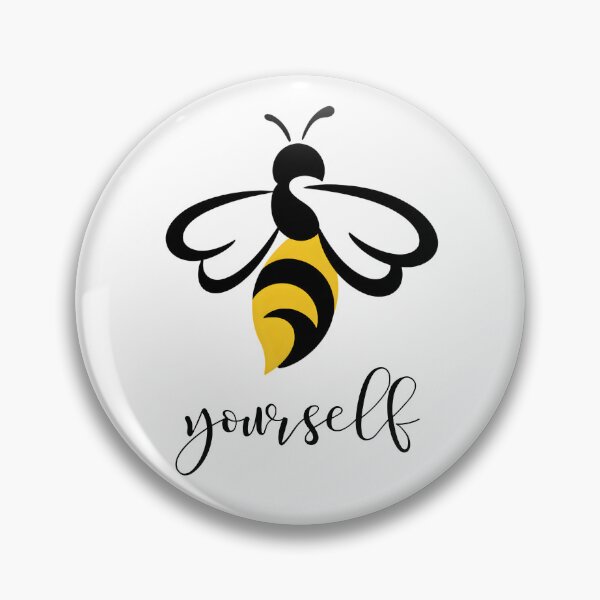 Item preview, Bee Yourself – Minimalist Cute Bee Design with Positive Message designed and sold by ArcticFoxStudio.