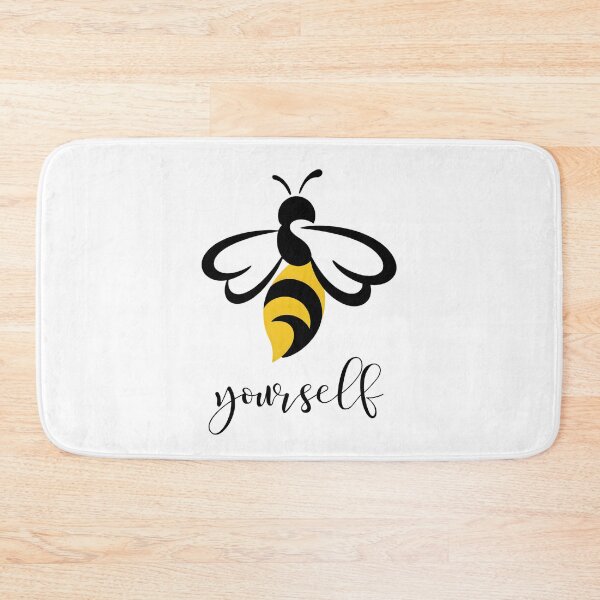 Item preview, Bee Yourself – Minimalist Cute Bee Design with Positive Message designed and sold by ArcticFoxStudio.