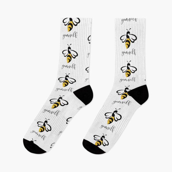 Item preview, Bee Yourself – Minimalist Cute Bee Design with Positive Message designed and sold by ArcticFoxStudio.