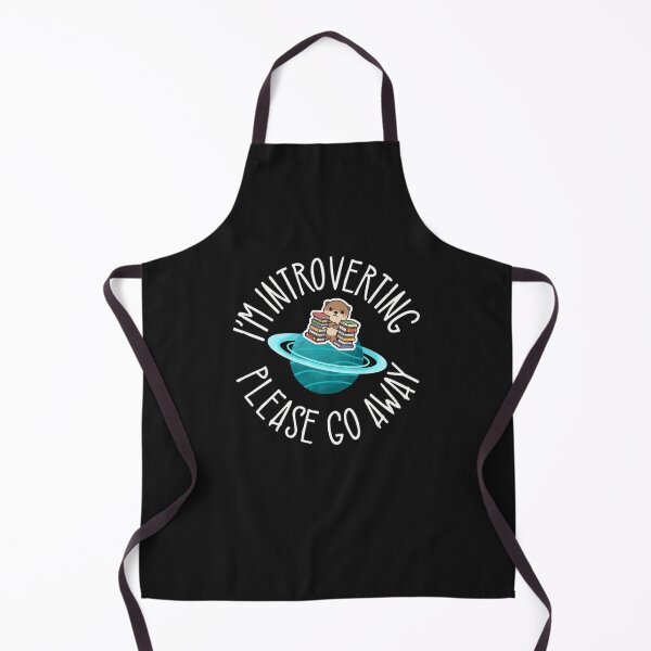 Item preview, I'm Introverting Please Go Away – Cute Book Lover Space Introvert designed and sold by Aquarius-club.