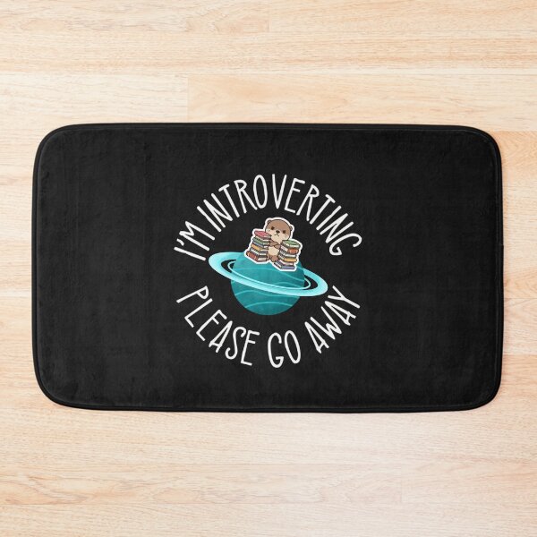 Item preview, I'm Introverting Please Go Away – Cute Book Lover Space Introvert designed and sold by Aquarius-club.