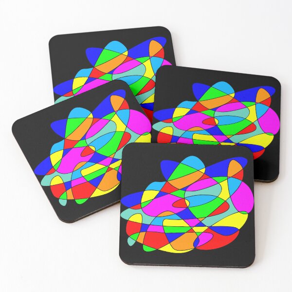 Item preview, Prismatic Labyrinth: Bold Abstract Color Flow designed and sold by jasperpuss.