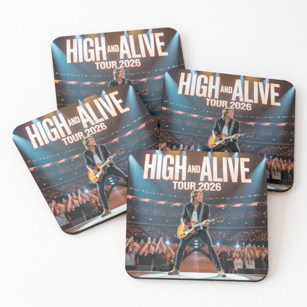 Item preview, High and Alive Tour 2026 – Rock Concert Guitarist Live Performance Design designed and sold by dortmond.