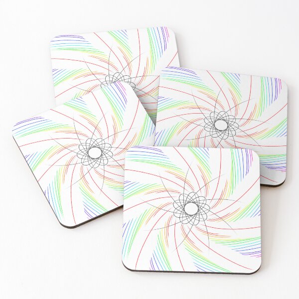 Item preview, Spiral Rainbow Abstract designed and sold by CodrawsCrib.