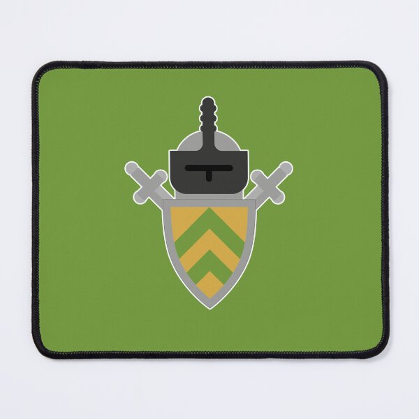 Item preview, Yellow Castle Chevron Knights Crest 1978 designed and sold by design-jobber.