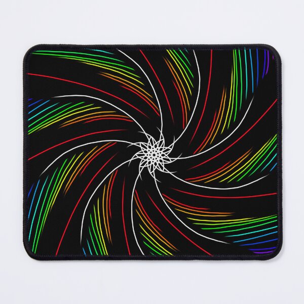 Item preview, Spiral Rainbow Abstract designed and sold by CodrawsCrib.