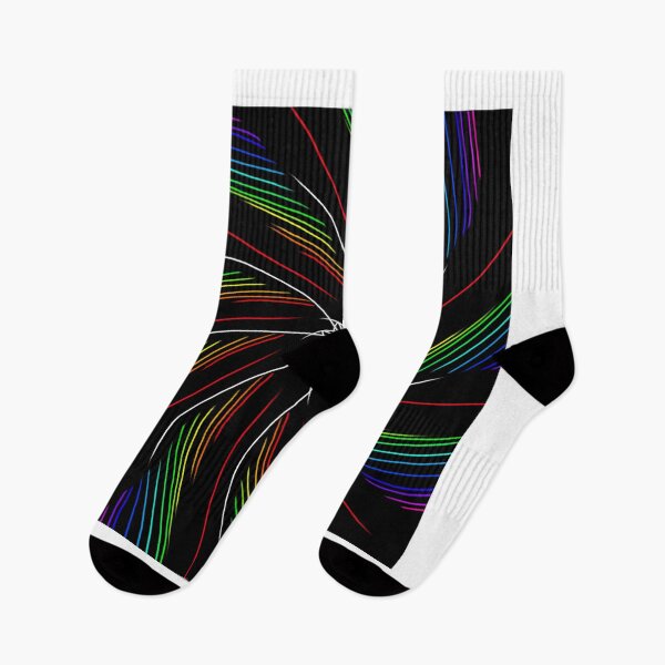 Item preview, Spiral Rainbow Abstract designed and sold by CodrawsCrib.