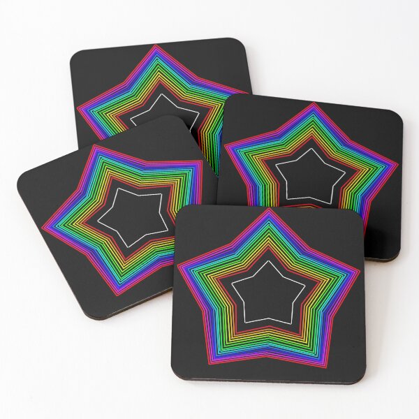 Item preview, Stary Rainbow Abstract designed and sold by CodrawsCrib.