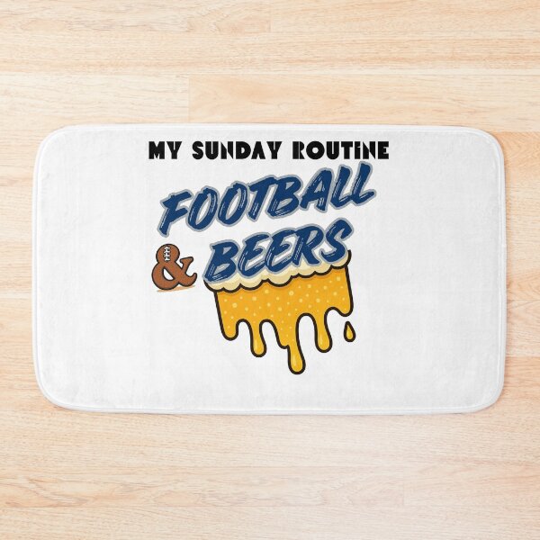 Item preview, Colts My Sunday Routine Football and Beers designed and sold by ThatFootball12.