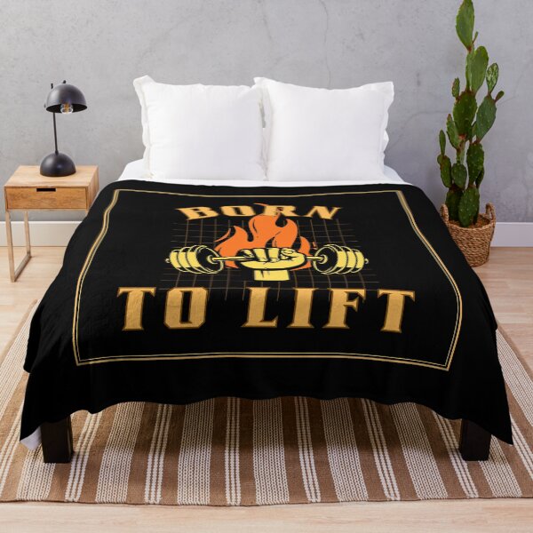 Item preview, Born To Lift – Bold Gym Motivation Weightlifting Shirt designed and sold by Mouad-Doadi.