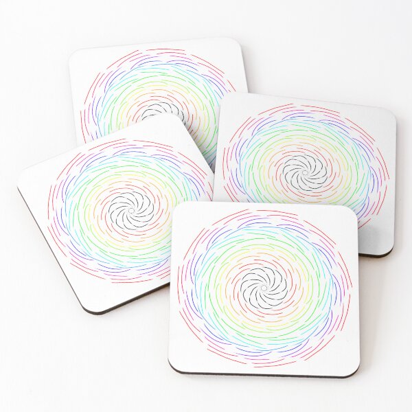 Item preview, Rainbow Geometric Abstract  designed and sold by CodrawsCrib.