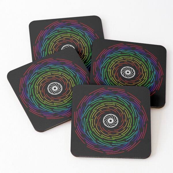 Item preview, Rainbow Geometric Abstract  designed and sold by CodrawsCrib.