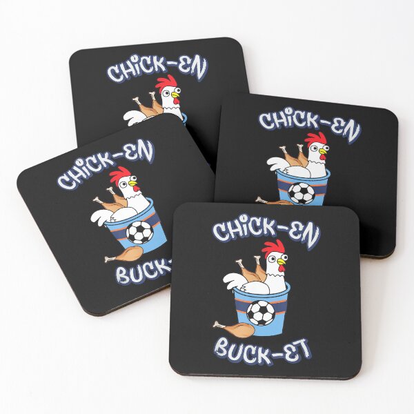 Item preview, New York Soccer Chicken Bucket Tee designed and sold by MollyLYork.