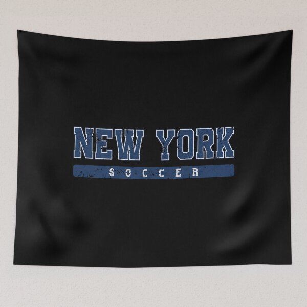 Item preview, New York Soccer Blue Vintage Text designed and sold by MollyLYork.