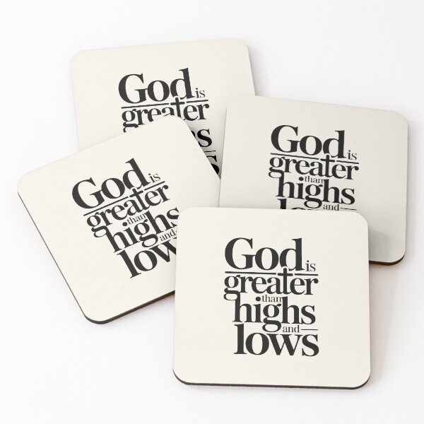 Item preview, God Is Greater Than Highs And Lows T-Shirt | Christian Faith Shirt | Inspirational Bible Quote designed and sold by EvolusionPro.