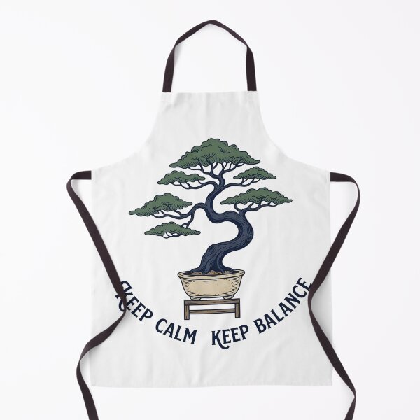 Item preview, Keep Calm and Keep Balance Bonsai designed and sold by Brasuca's Art.