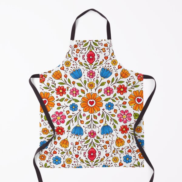 Item preview, Folk Floral Love Pattern designed and sold by blankTeeShirt.