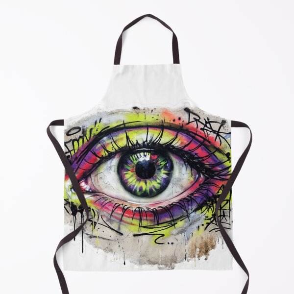 Item preview, Neon Graffiti Eye – Urban Street Art Vision Design designed and sold by PLUSHIWORLDtm.