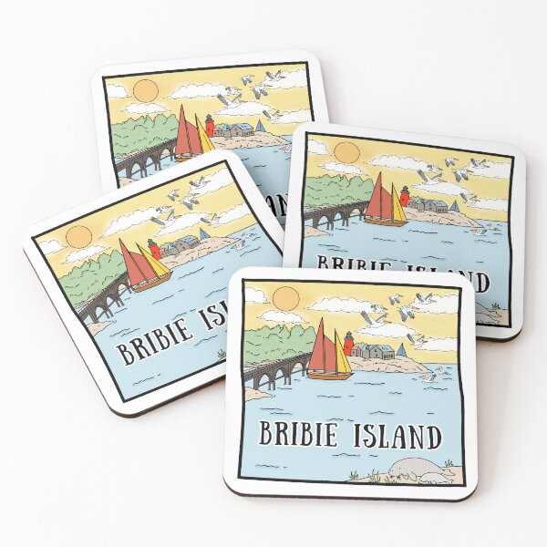 Item preview, Bribie Island Coastal designed and sold by Blupunk.