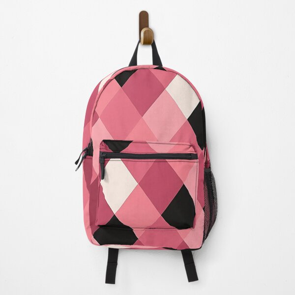 Item preview, Classic Argyle Pattern in Pink and Black designed and sold by sks-ai-artist.