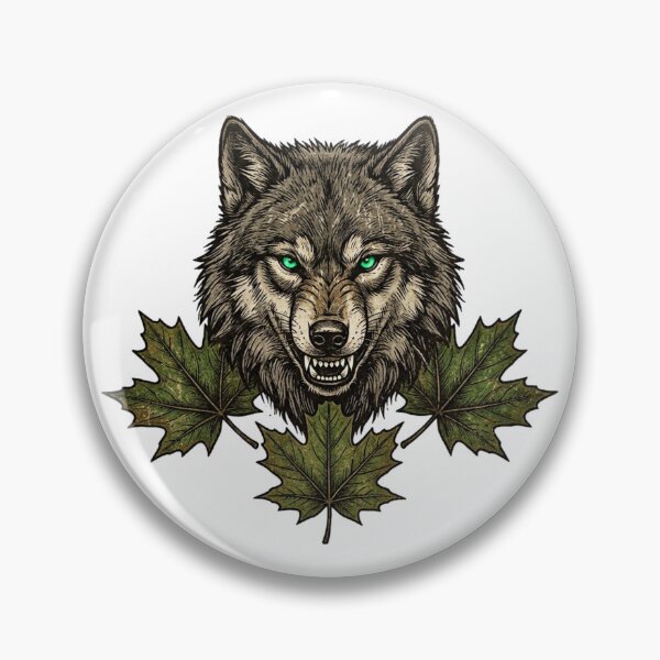 Item preview, diseño de arce lobo designed and sold by CREATINGMAD.