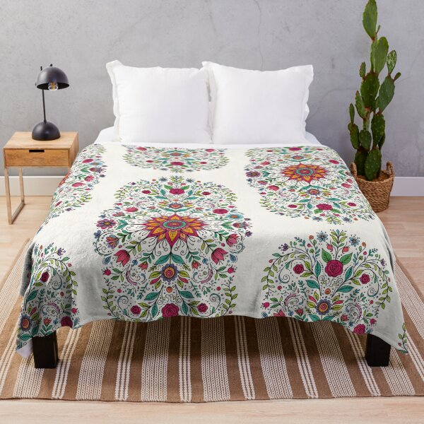 Artikelvorschau, Boho-Blumen-Mandala-Garten entworfen und verkauft von blankTeeShirt.